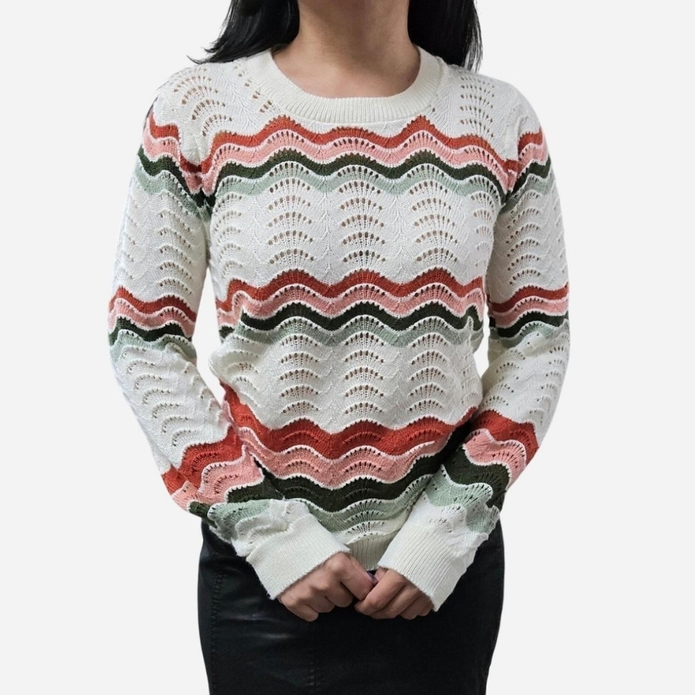 Vintage 90s Rosanna Knit Crewneck Sweater size small - Picture 12 of 12